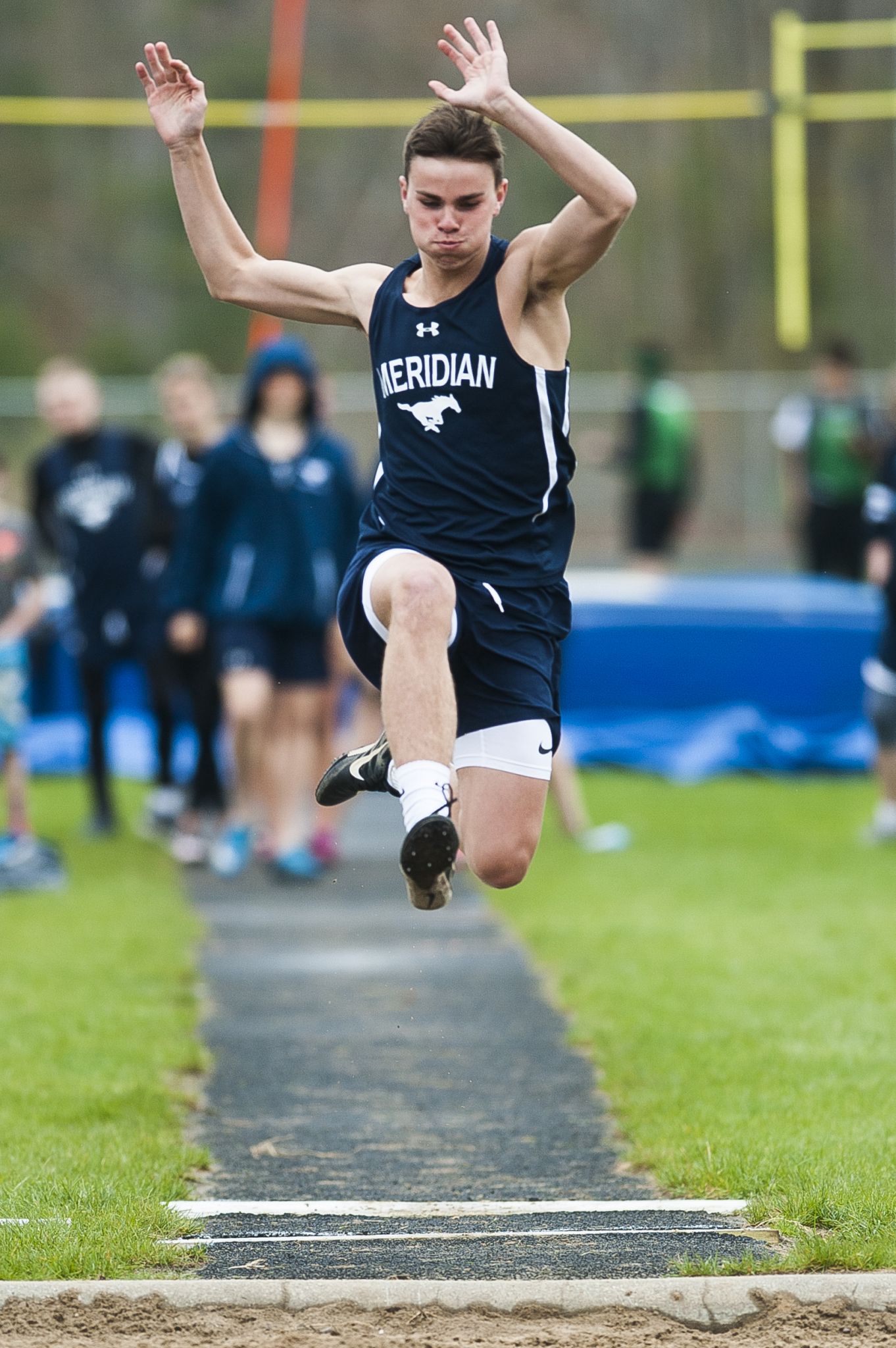 Meridian Early College High School vs. Houghton Lake High School track ...