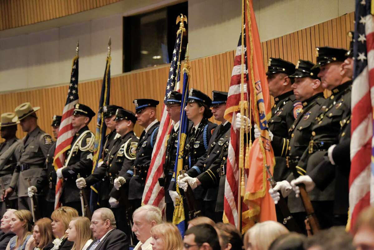 Albany ceremony honors 63 fallen police officers