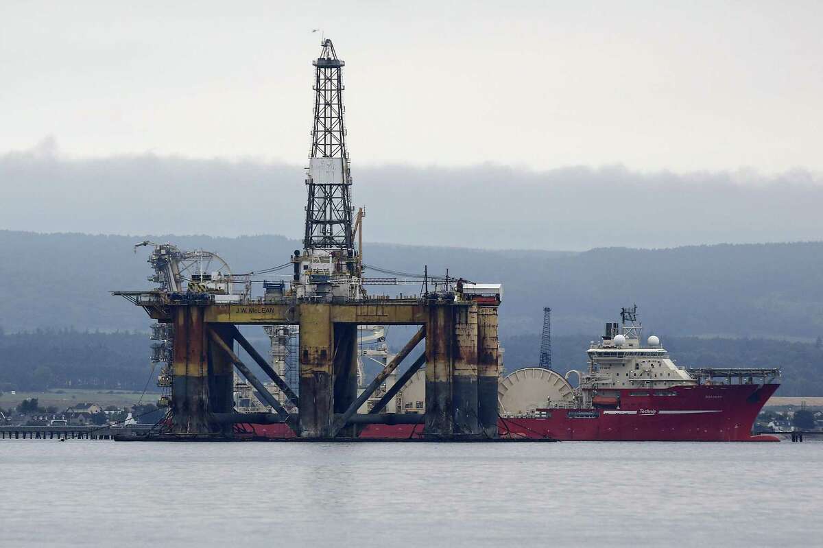 An offshore drilling rig in the North Sea off the coast of Scotland. Will Brexit present and opportunity for the U.S. oil and gas industry?