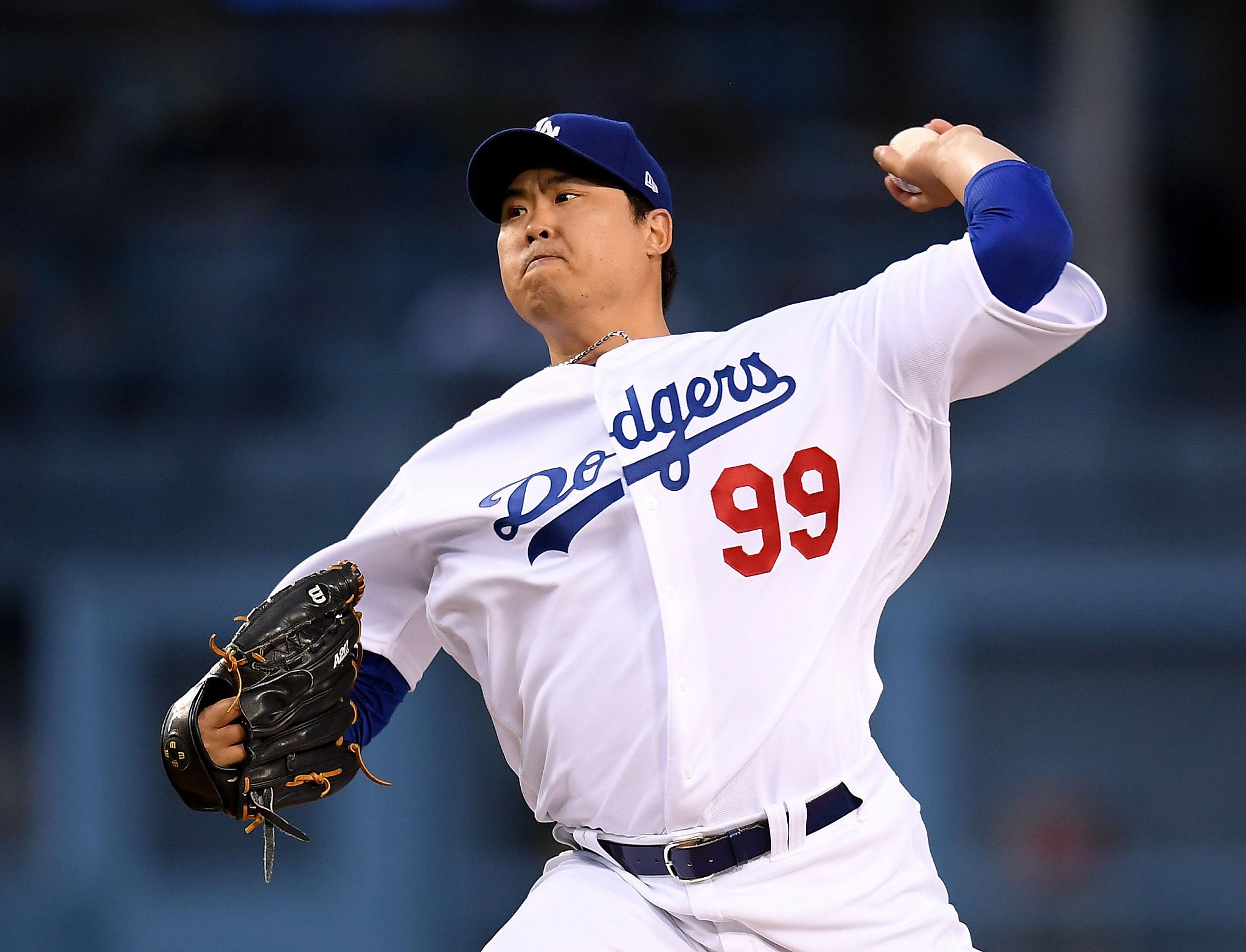 Blue Jays' Ryu Hyun-jin strikes out 7 in simulated game