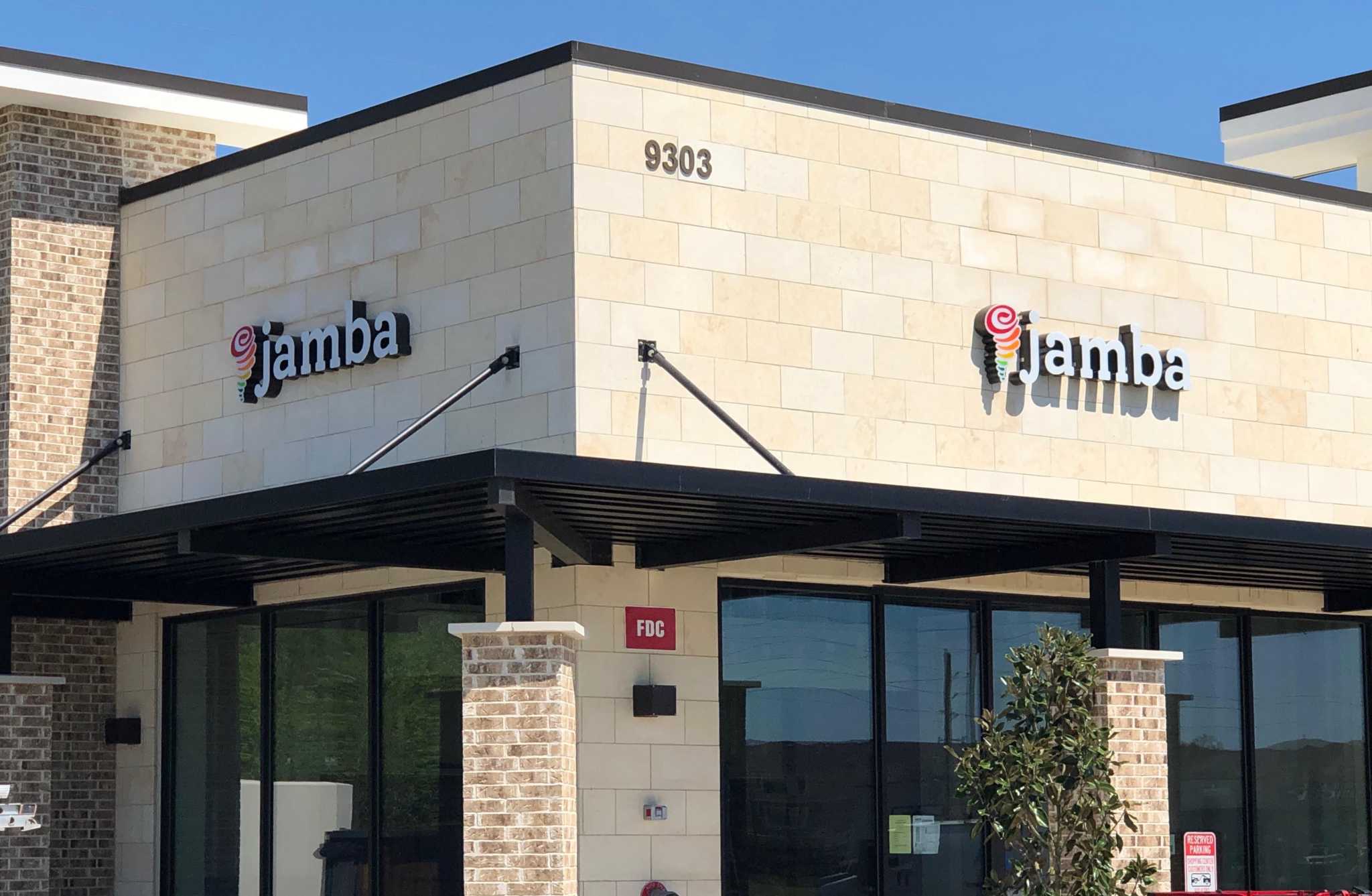 Retail wrap Jamba Juice, Tropical Smoothie Cafe, TJ Maxx, Pet Supplies