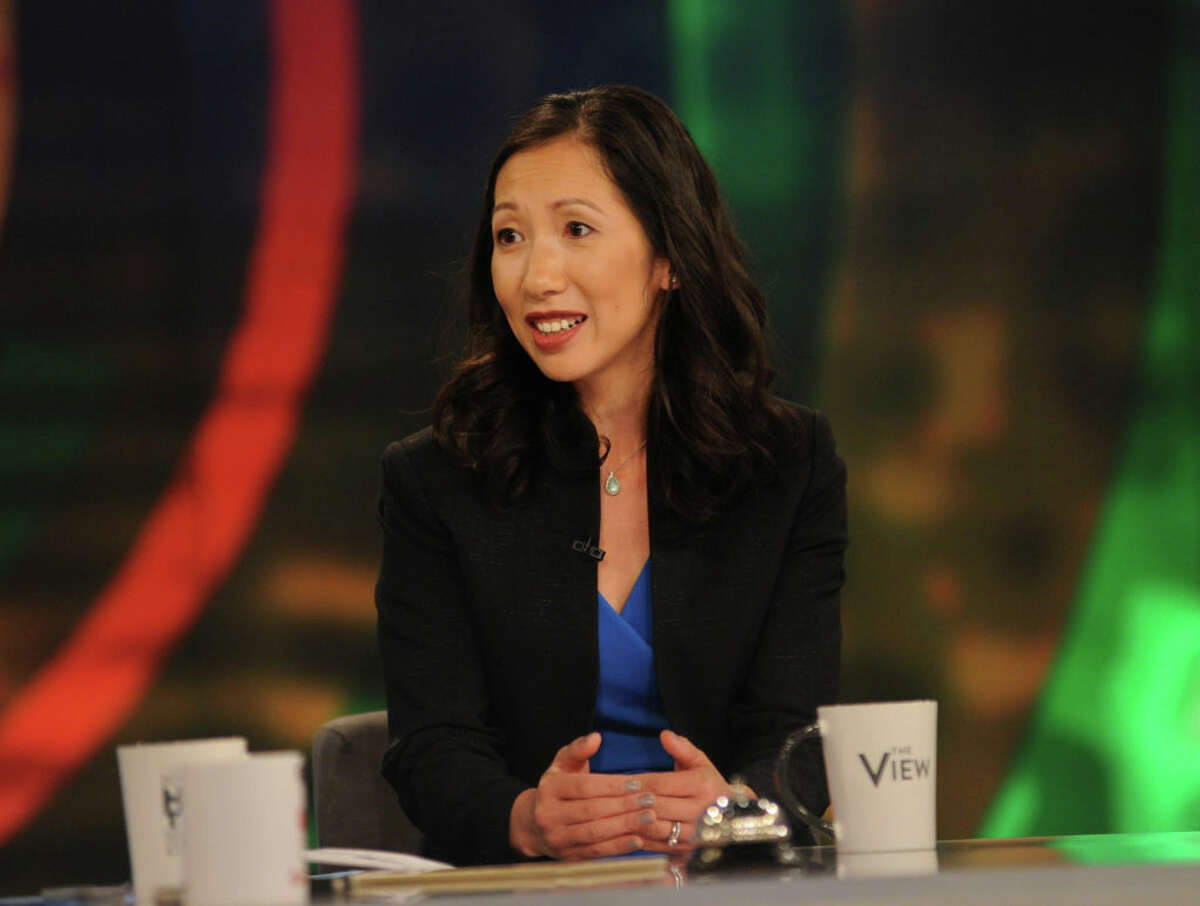 THE VIEW - Planned Parenthood's new president, Dr. Leana Wen, joins the co-hosts LIVE for her first interview since the announcement of her new role today, Thursday, September 13, 2018 on ABC's "The View." "The View" airs Monday-Friday (11:00 am-12:00 pm, ET) on the ABC Television Network. (Photo by Paula Lobo/ABc via Getty Images) DR. LEANA WEN