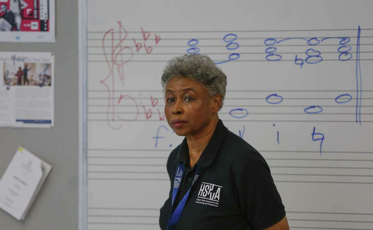 Pat Bonner is among the most beloved teachers to have worked at HSPVA, with a career that has spanned 50 years and thousands of graduates including singers like Sara Hickman Thursday, May 2, 2019, in Houston.