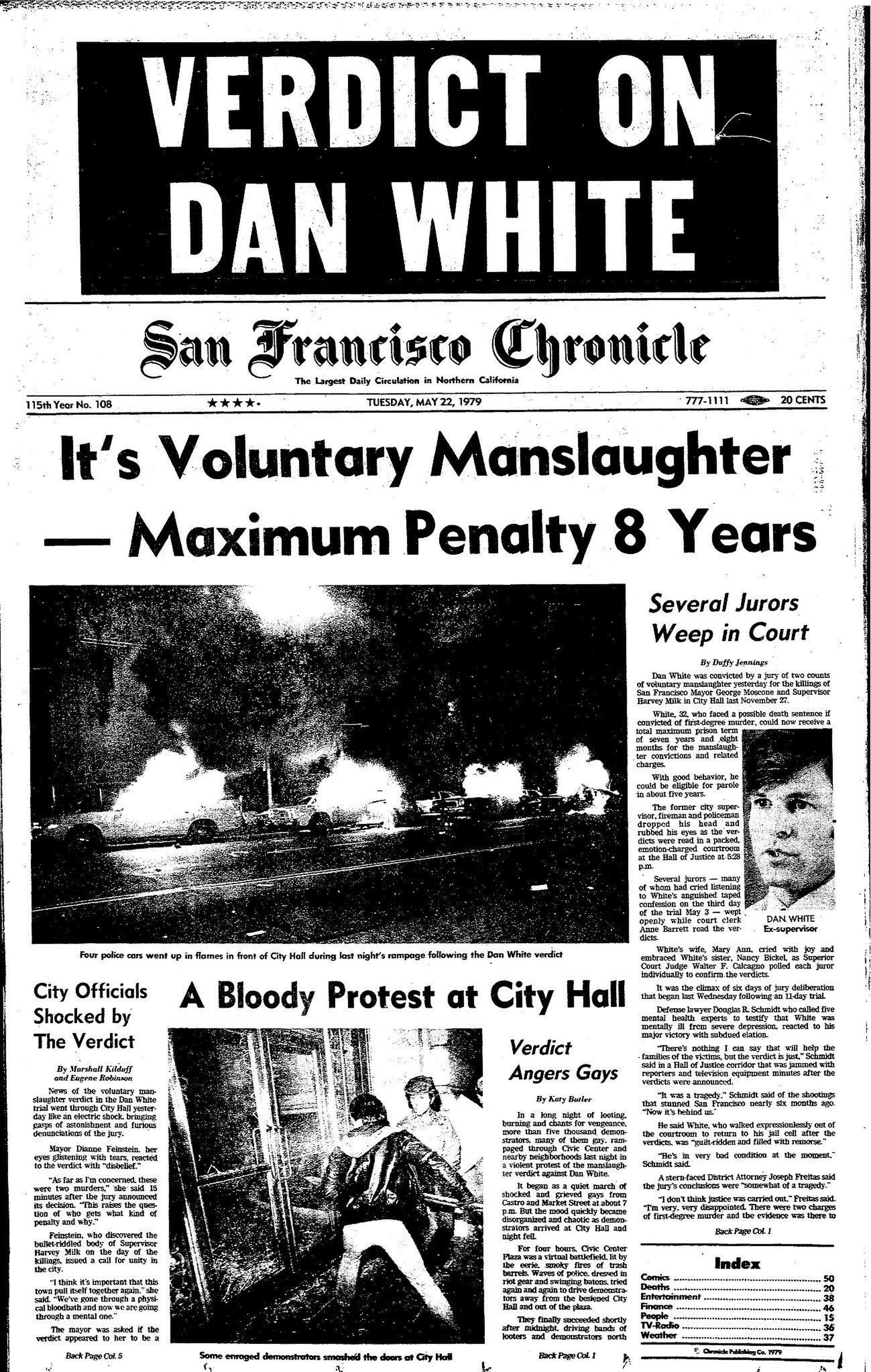 White Night Riots SF’s White Night riots’ 40th anniversary: Long-buried photos show a ...