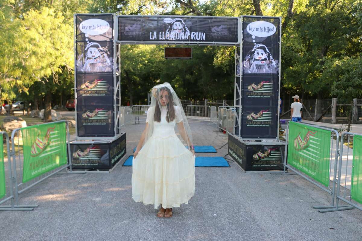 From 6 to 9 p.m. on Saturday, teams of four runners will take on the 2-mile La Llorona Relay Run at Lady Bird Johnson Park . The 2019 event marks the 4th year that runners dress up in ghoulish gear and take to the trails.