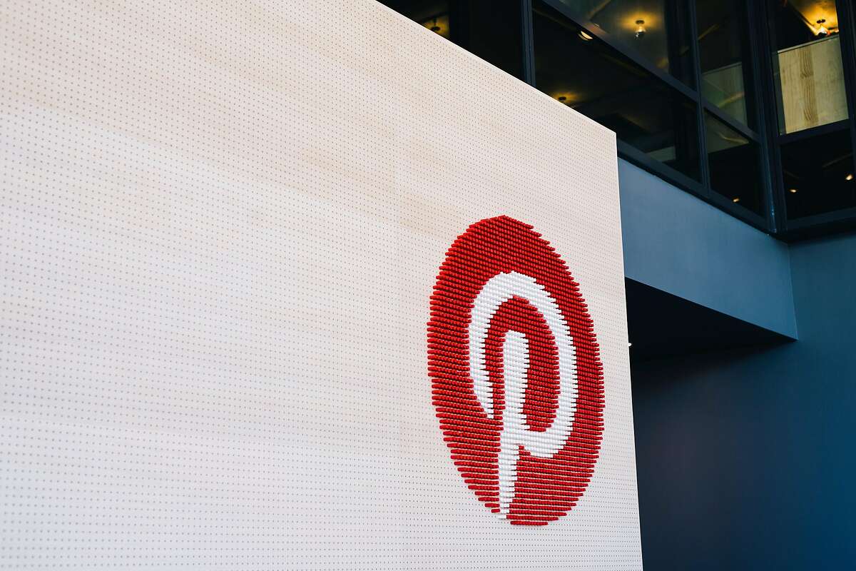 FILE - The Pinterest office in San Francisco, Aug. 31, 2018.