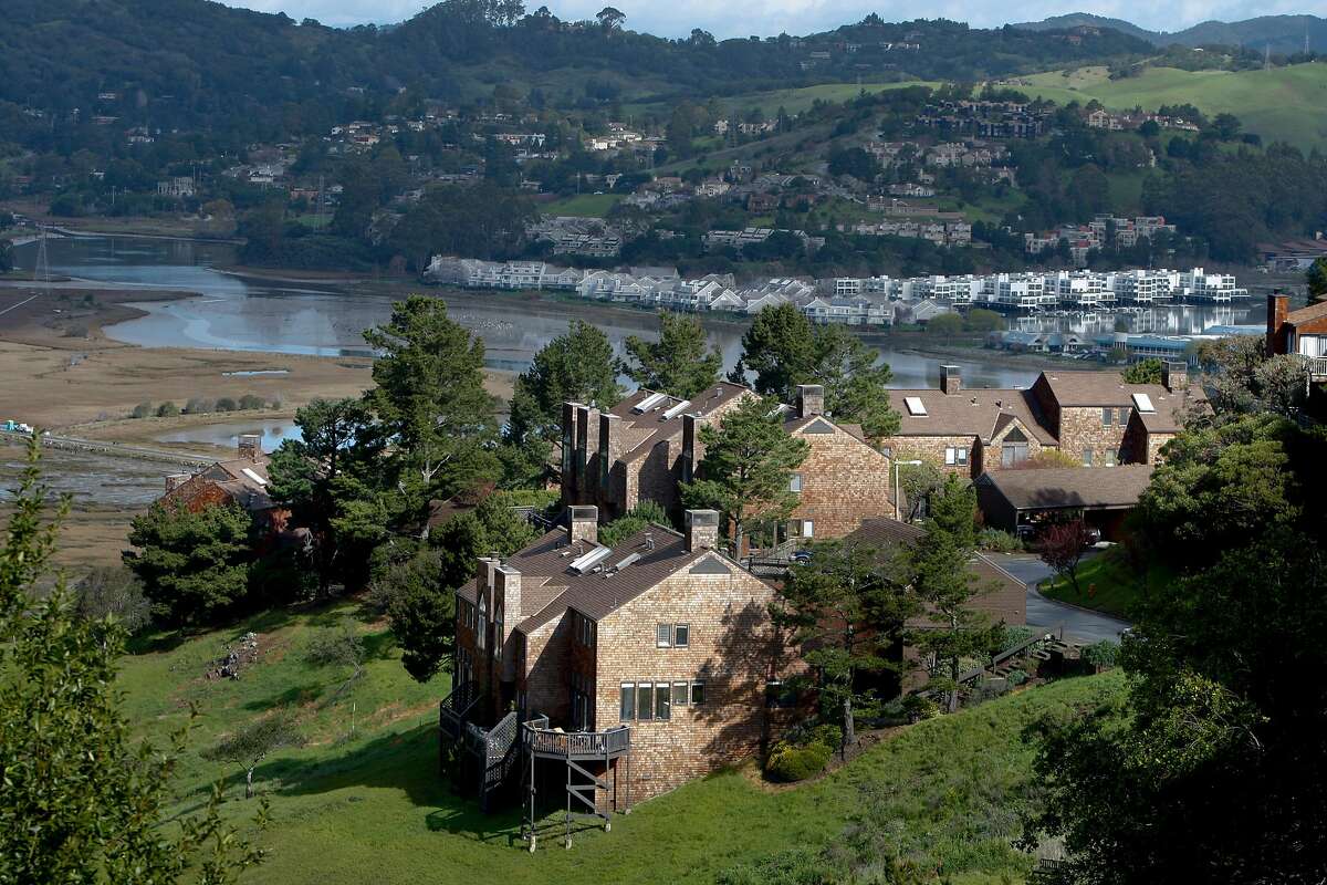 Marin City that was initially built to house shipyard workers. Part of Headlands II overlooking Richardson's bay. on Tuesday Mar 4, 2009 in Marin City, Calif