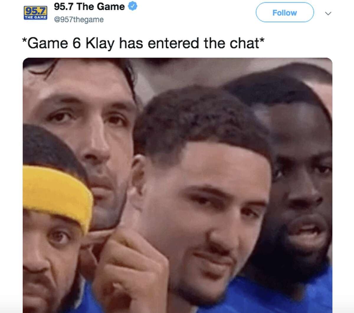 game 6 klay batman meme