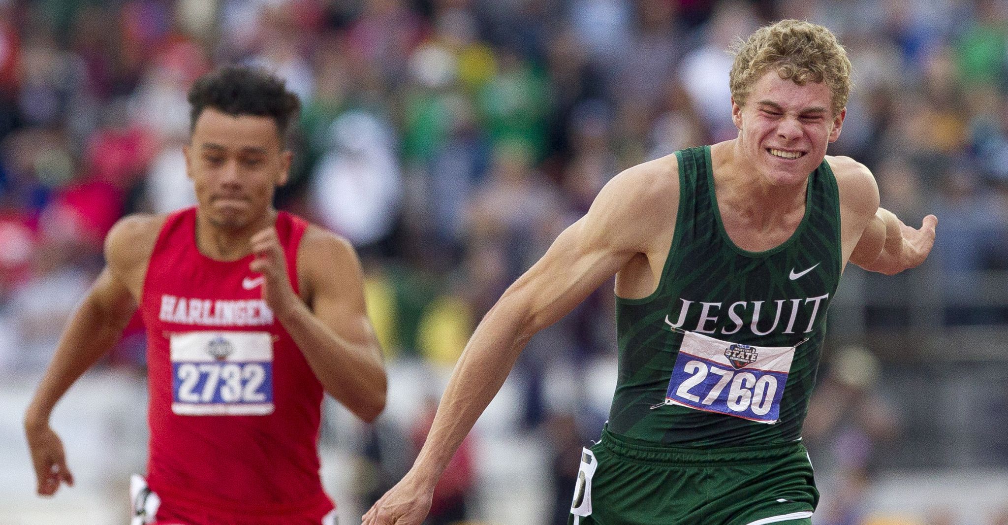 Strake Jesuit's Matthew Boling sets national high school record at