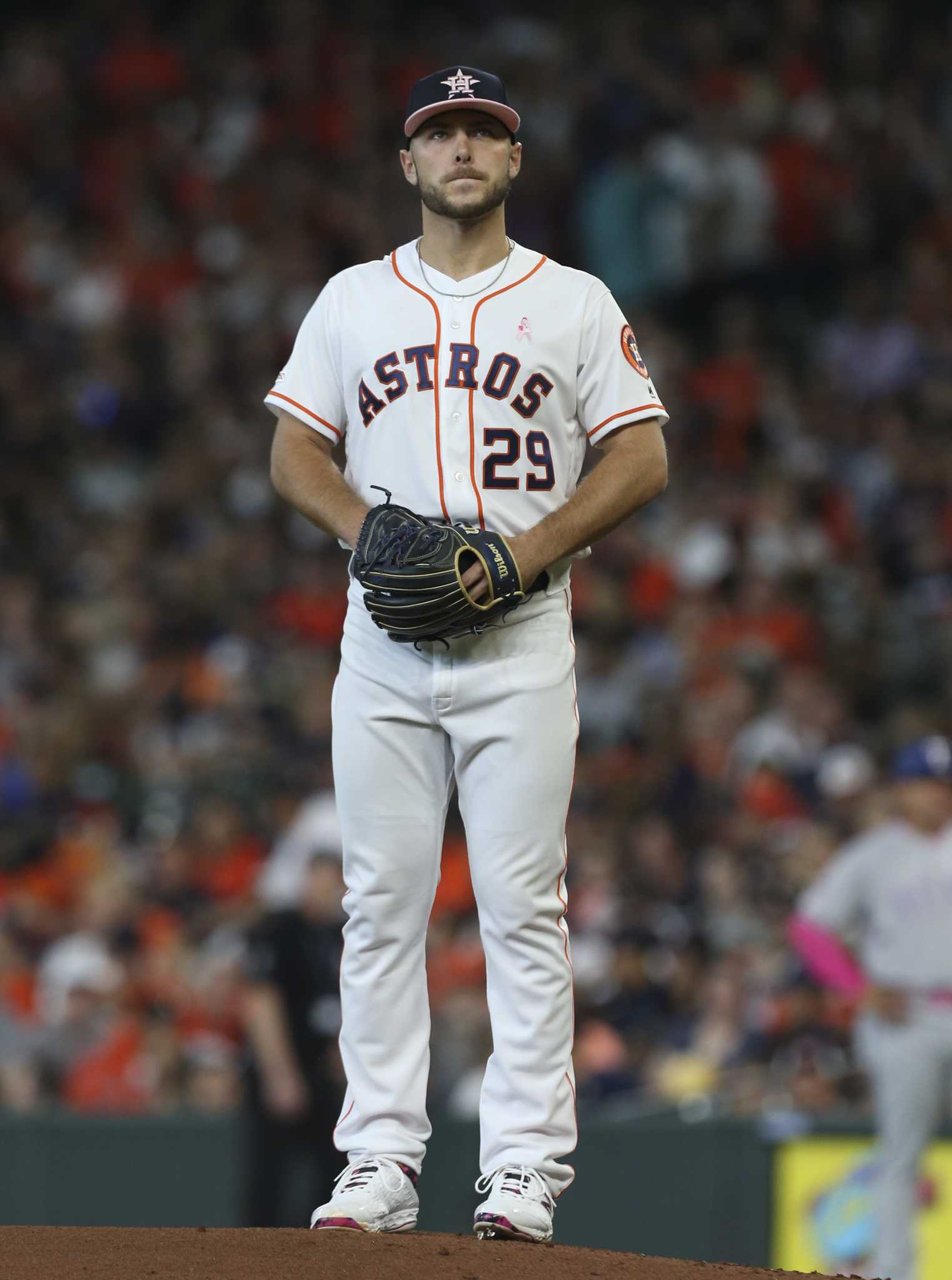 George Springer packs pink Mother's Day bat for Astros' road trip