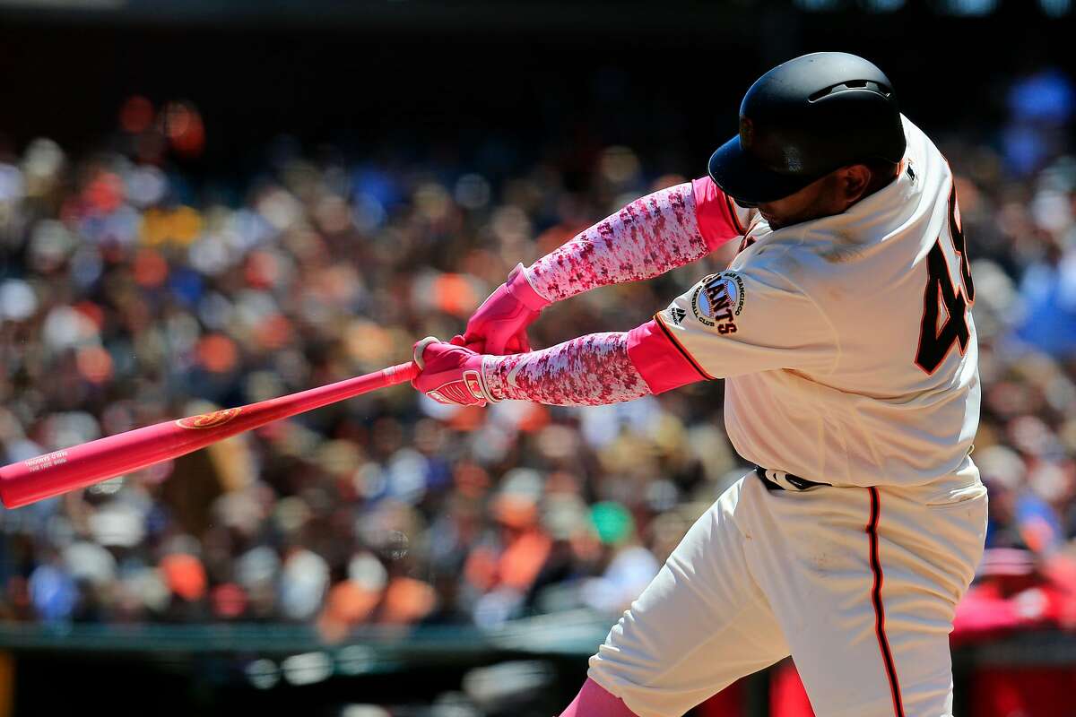 San Francisco Giants - Mother's Day Game-Used Jersey - #48 Pablo