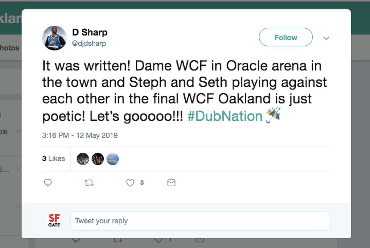 Basketball fans expressed their excitement about Damian Lillard and his Portland Trailblazers coming to play the Golden State Warriors in Oakland for the Western Conference Finals.
