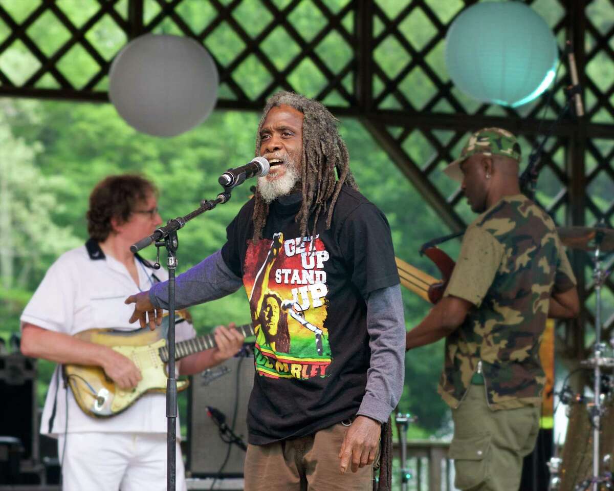 Bob Marley Tribute Band featuring Ruben takes the stage during the Sixth Annual Westside Reggae Festival that took place on Sunday, July 23rd, 2017, at Ives Concert Park in Danbury, CT.
