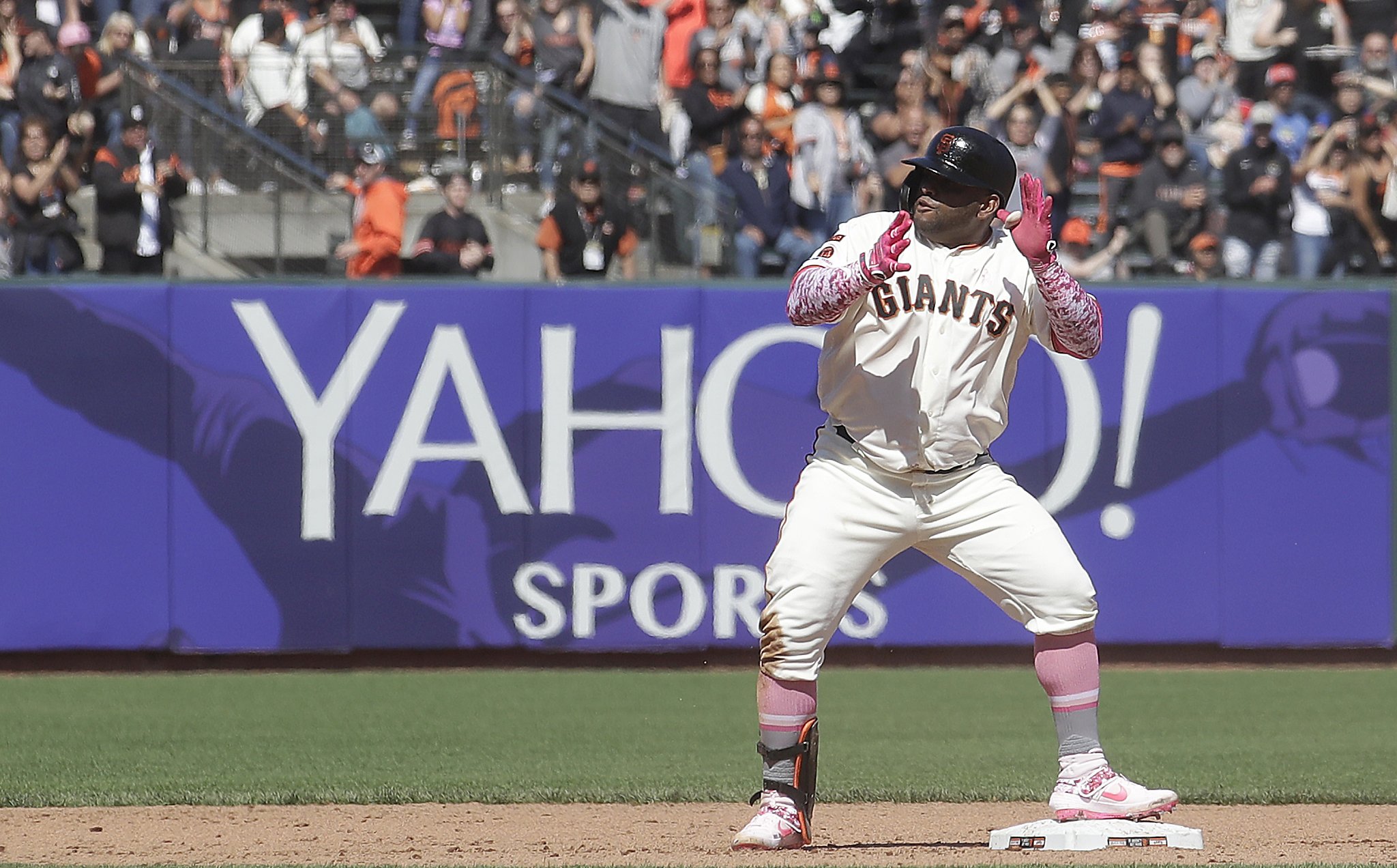 San Francisco Giants - Mother's Day Game-Used Jersey - #48 Pablo