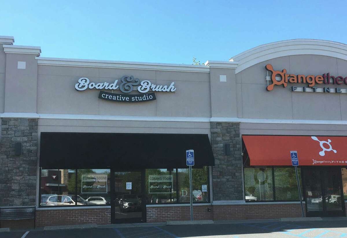 The 5 Eagle Road location of Board & Brush Creative Studio in Danbury, Conn., which holds its grand opening on May 29, 2019.