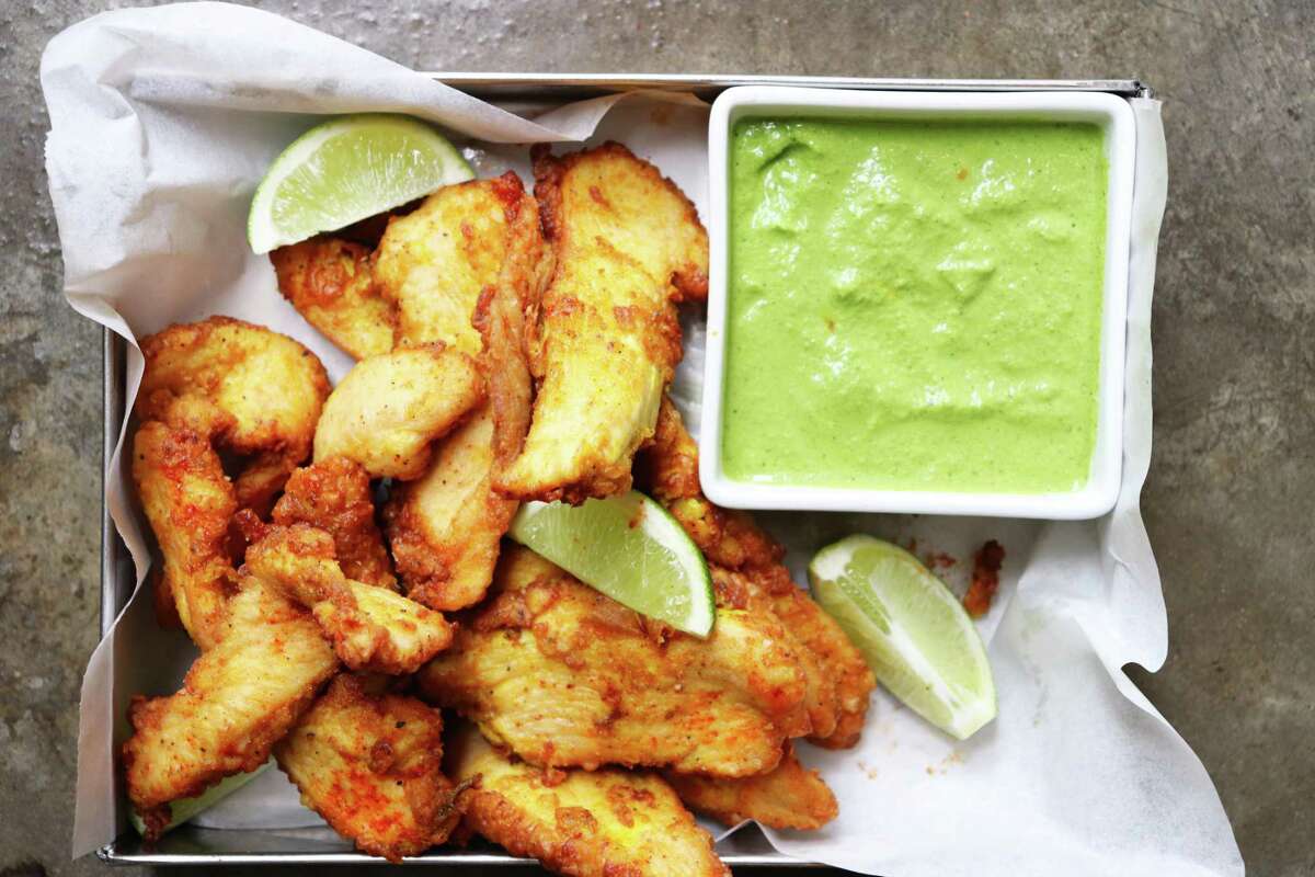 Recipe Chicken Pakora with Mint Chutney