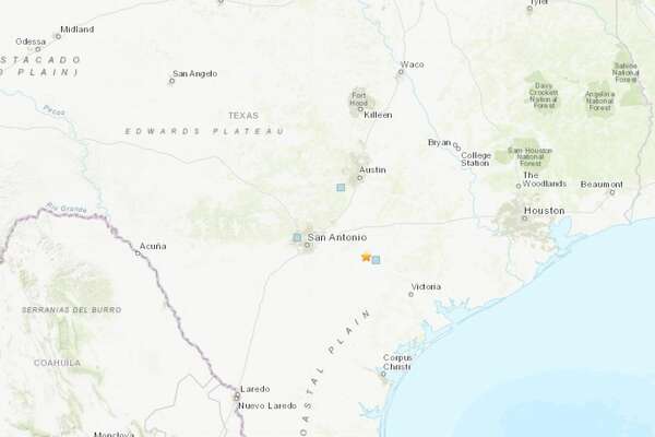 Gonzales County Texas Map Gonzales County Texas Map, 1of16a 3 1 Magnitude Earthquake Was Recorded A Few Miles From Smiley Texas Tuesday Morning Photo Usgs National Earthquake Information Center, Gonzales County Texas Map