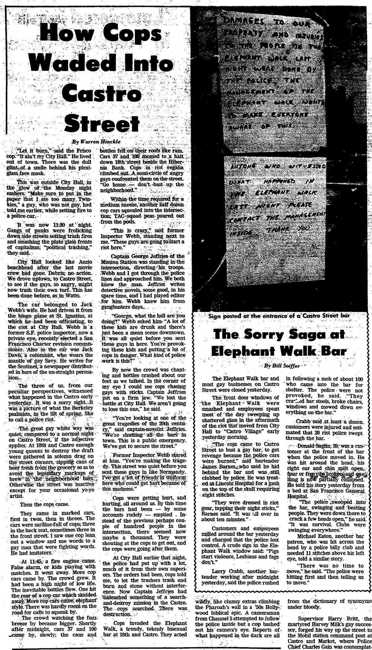 White Night Riots SF’s White Night riots’ 40th anniversary: Long-buried photos show a ...