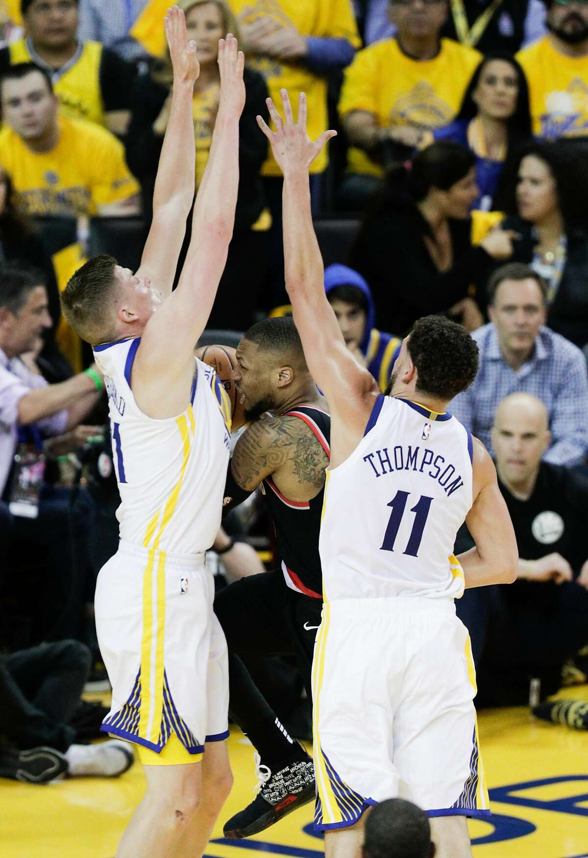 Warriors’ Reserves Rise To The Occasion In Game 1 Victory Over Portland