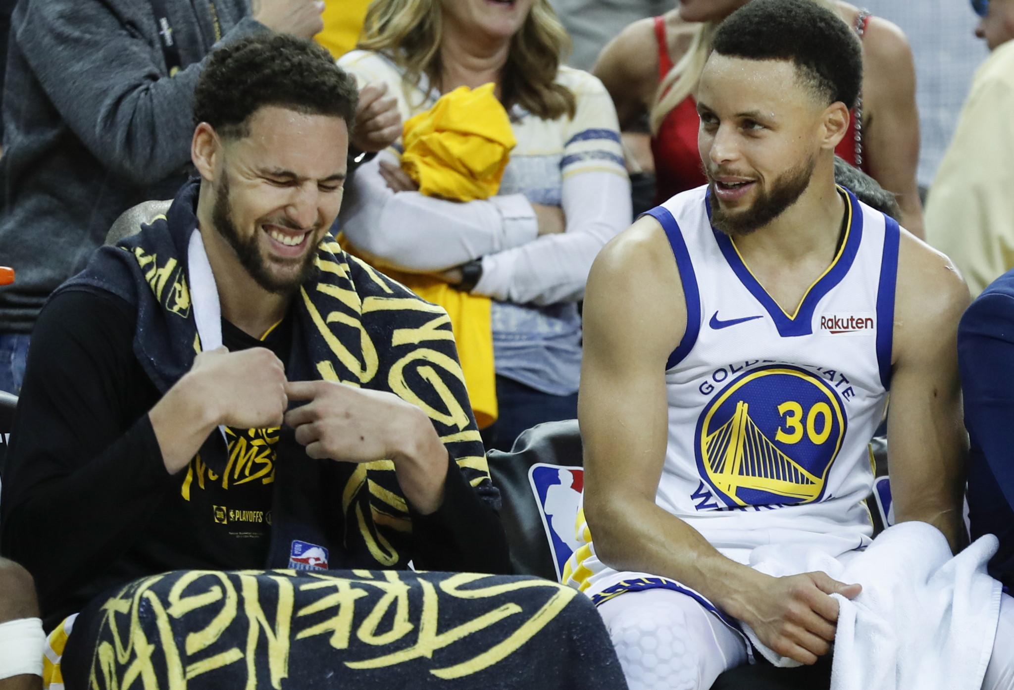 Warriors ride Splash Brothers to Game 1 rout of Blazers in West finals