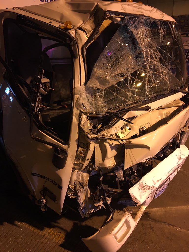 Crash on NB I-5 near Convention Center snarls Seattle traffic