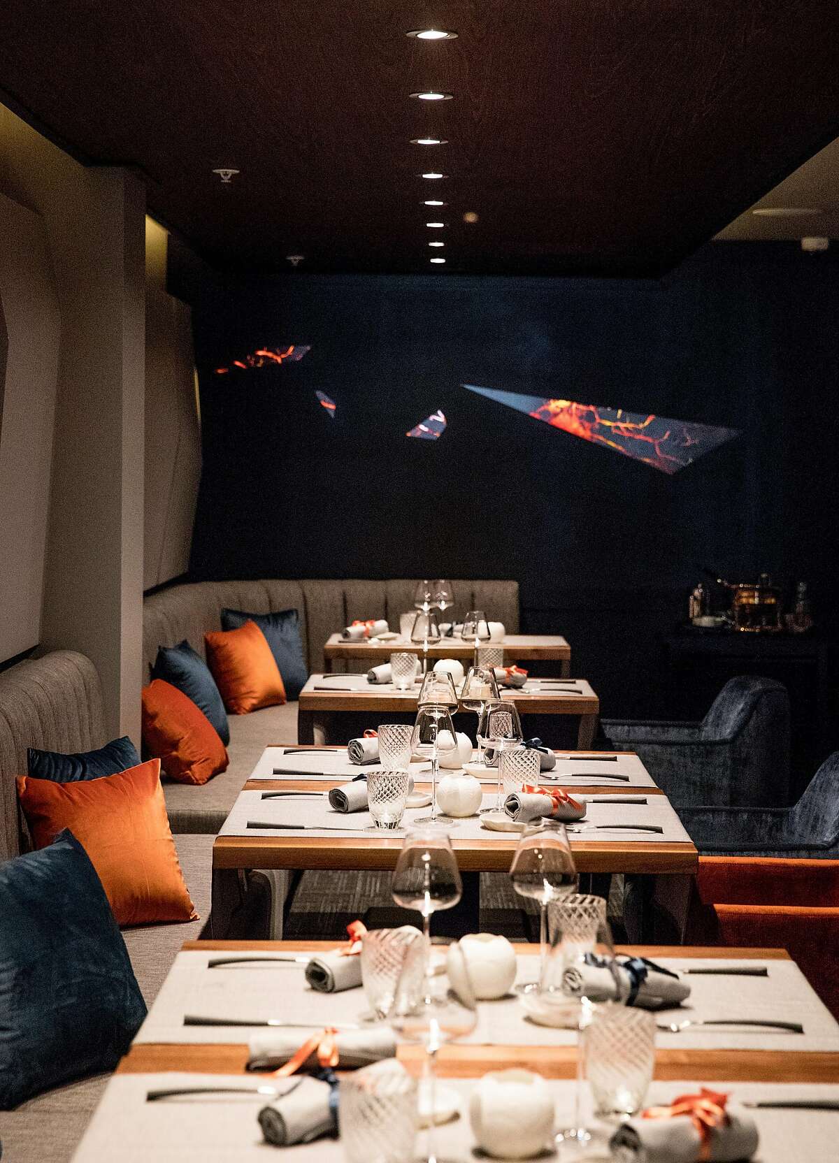The main dining area of O� is seen located on the fifth floor of One65 in San Francisco, Calif. Tuesday, May 14, 2019.