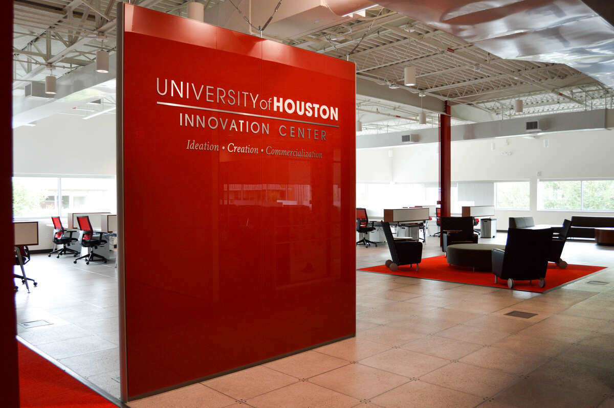 Pictured is the Innovation Center in the University of Houston's Technology Bridge.