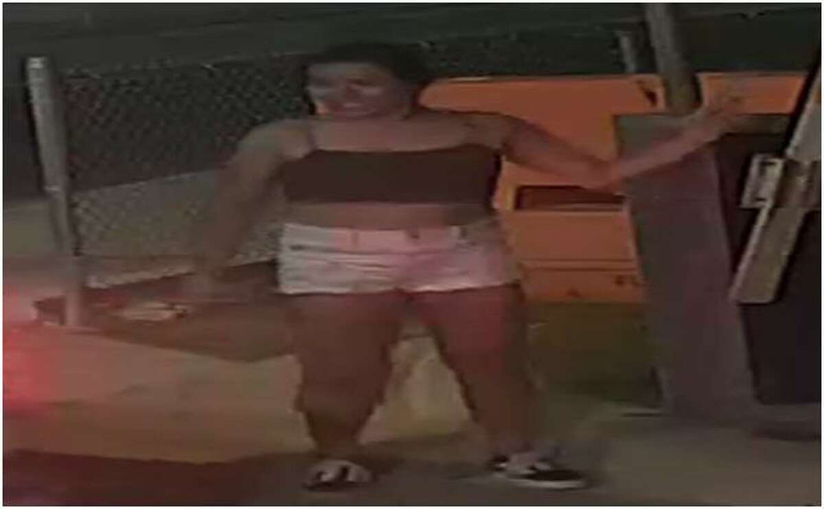 Laredo police said this woman is wanted for questioning in a criminal mischief case.