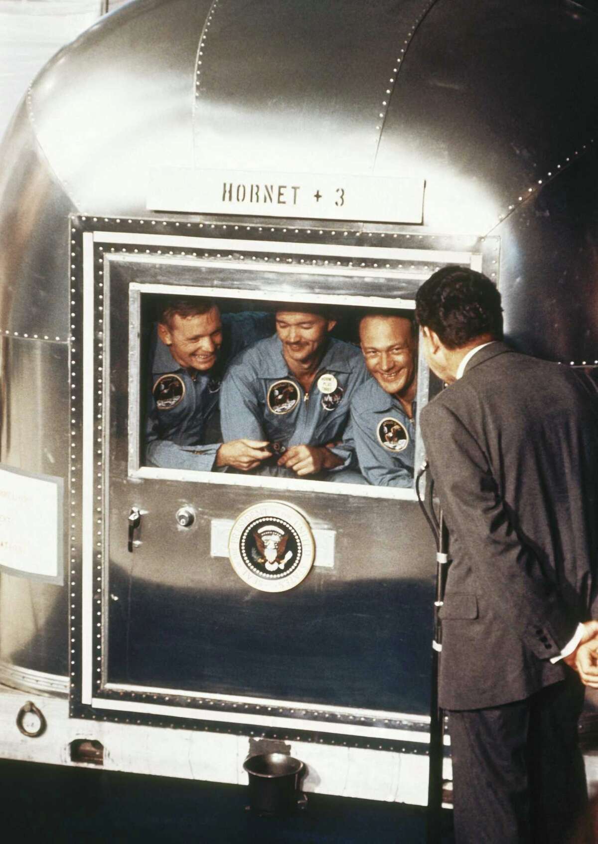QUARANTINED: Fear of moon bugs kept Apollo 11 astronauts confined