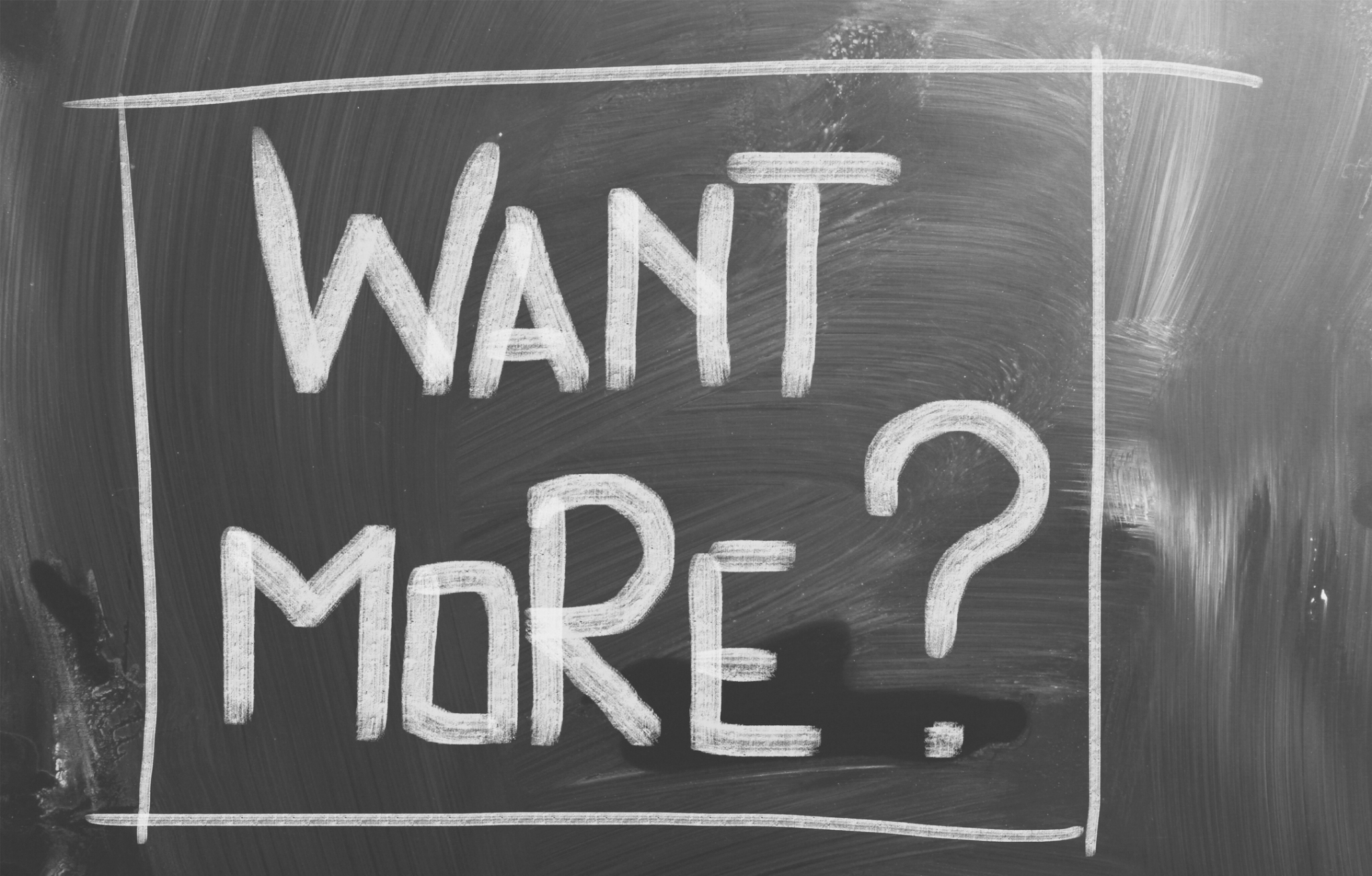 Want more click. Want more.