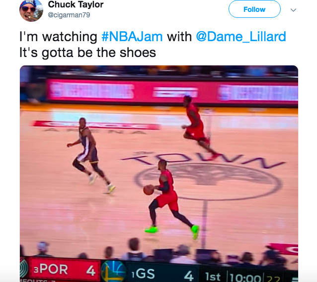 damian lillard neon green shoes