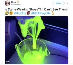 Damian Lillard's neon green shoes cause 