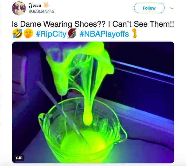 Lillard neon discount green shoes