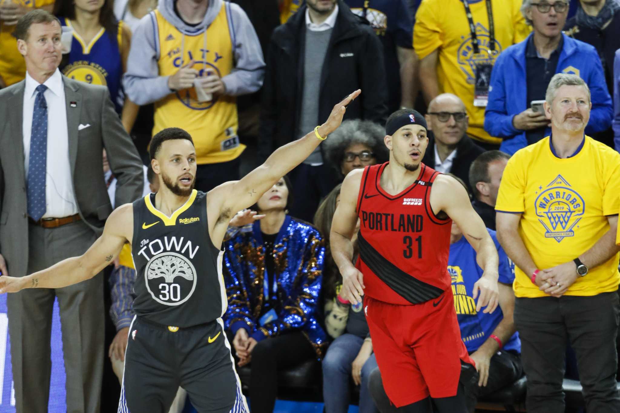 Blazers' Seth Curry vs. Warriors' Steph Curry: Brothers make NBA