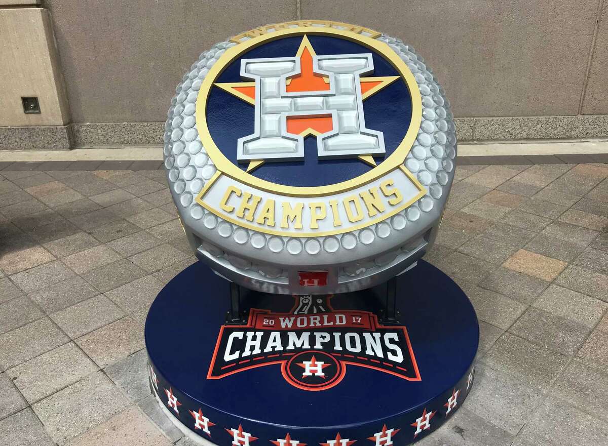 Astros to give away World Series replica rings Sept. 17