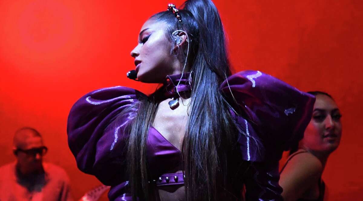 Ariana Grande: Rising pop star Grande became something more in the wake of terror and heartbreak, a profile in resilience and good will. She followed her 2018 album “Sweetener,” the most warmly received work of her young career, with a pair of No. 1 hits, “Thank U, Next” and “7 Rings.” 8 p.m. Friday. AT&T Center, 1 AT&T Center Parkway at East Houston St. Sold out (some verified resale tickets available at ticketmaster.com). attcenter.com — Jim Kiest