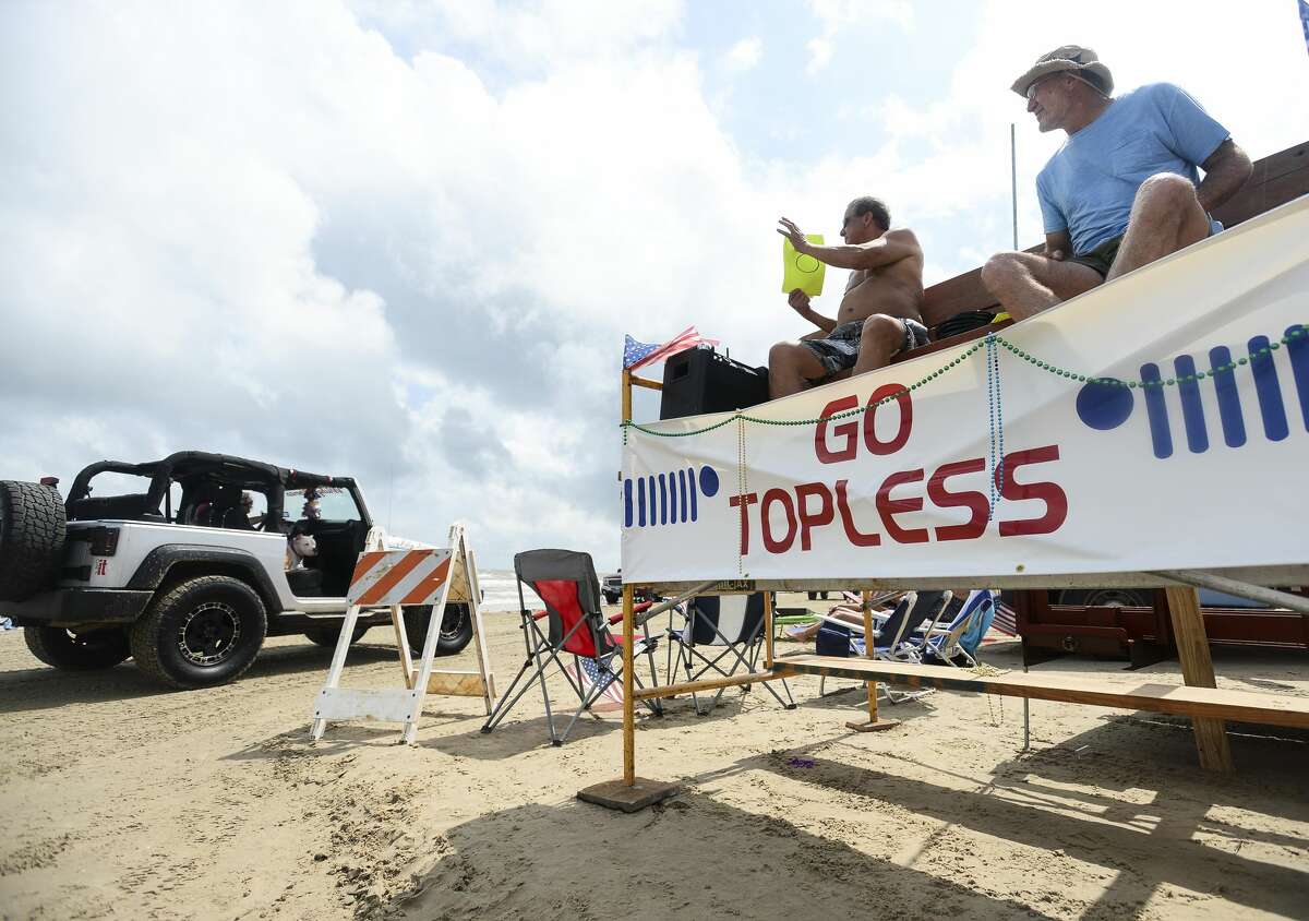 Petition calls to end 'Go Topless' Jeep event on Crystal Beach after