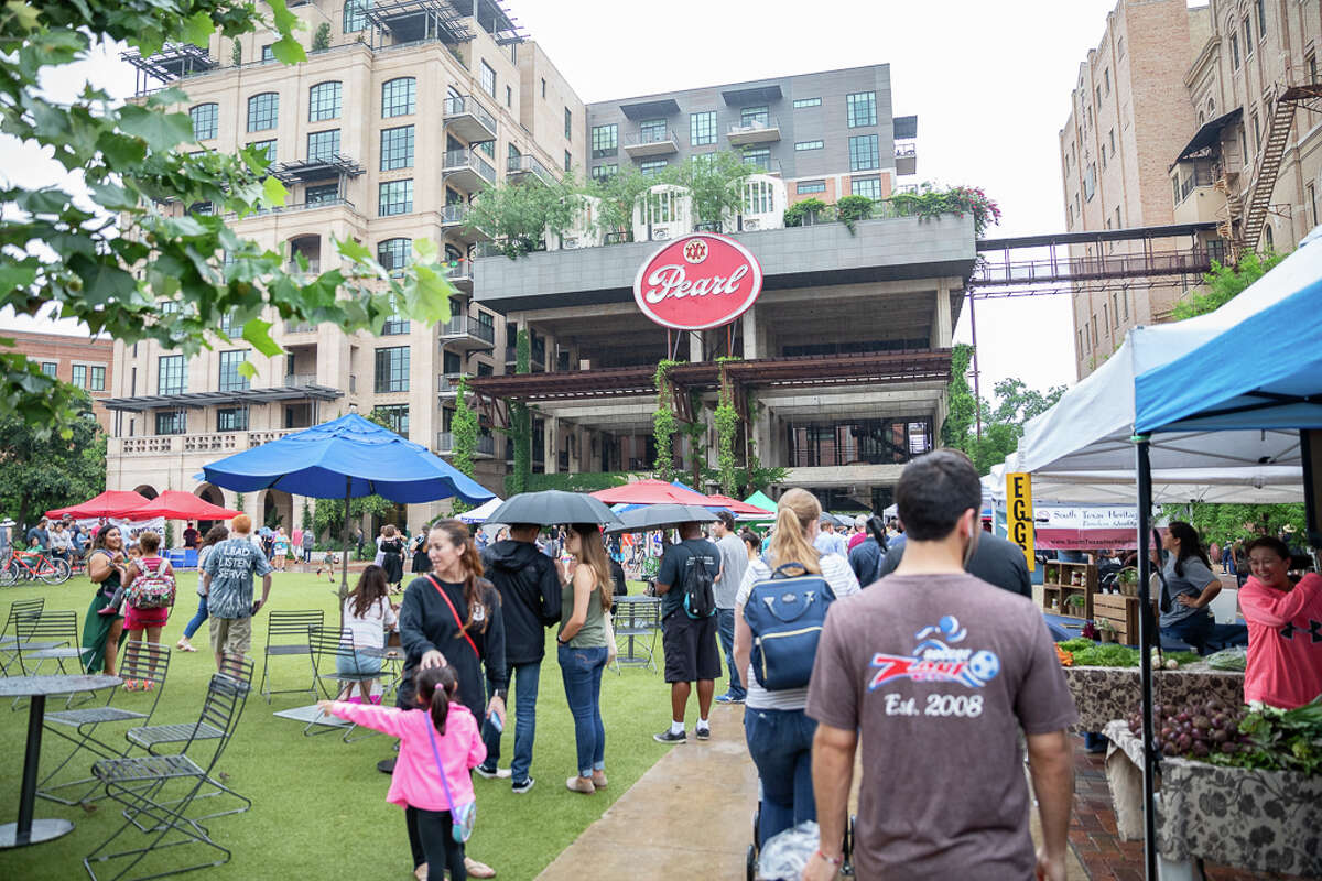 The Pearl Farmers Market celebrated being the "largest producer-only" operation in San Antonio for 10 years on Saturday, May 18, 2019, at the Historic Pearl.