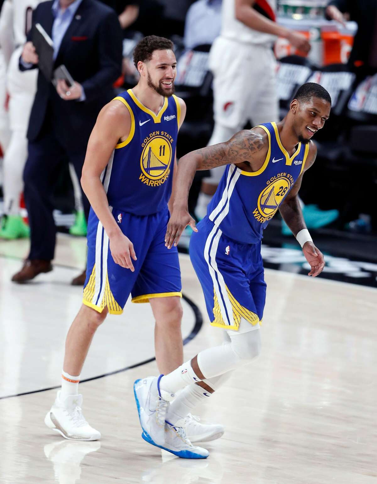 Led by Klay Thompson, Warriors exorcise their Memphis demons