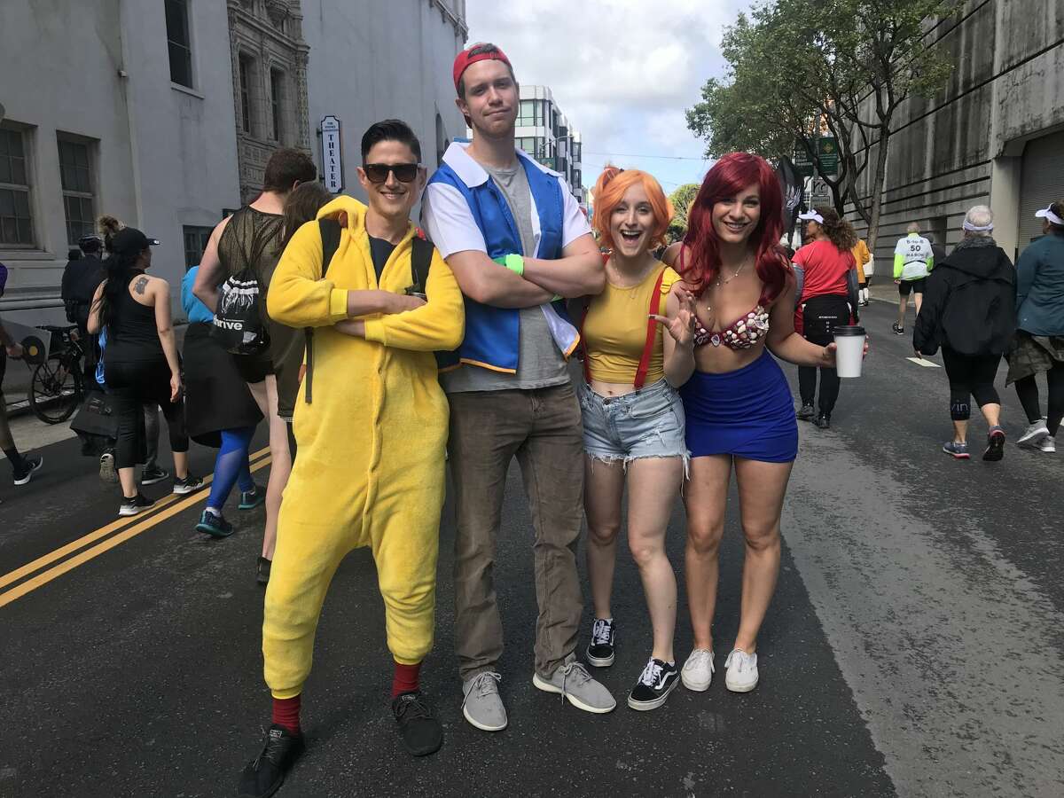 The best Pokemon trainers around at Bay to Breakers 2019. 