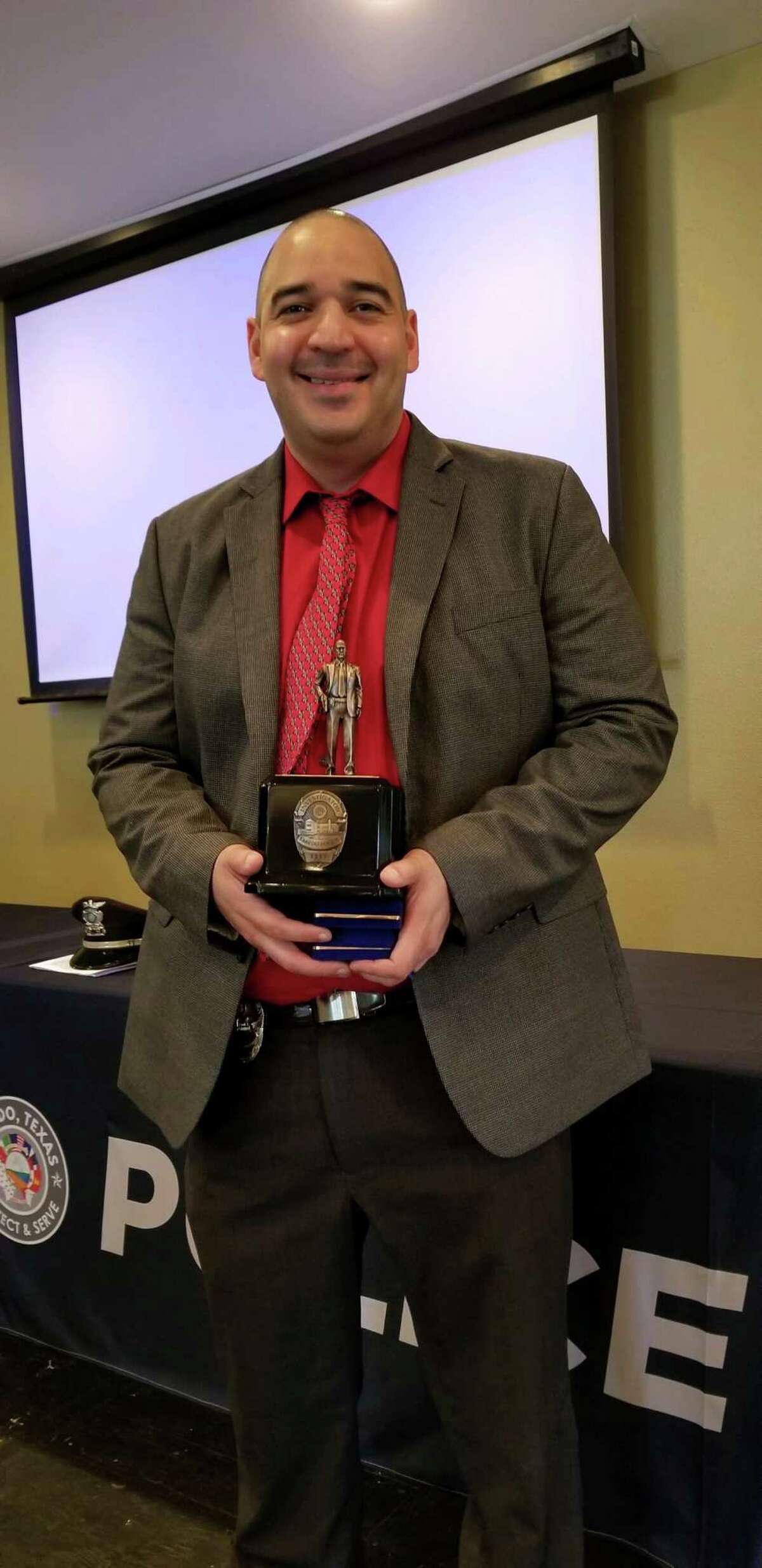 Investigator Andres Perez was honored as the Investigator of the Year.
