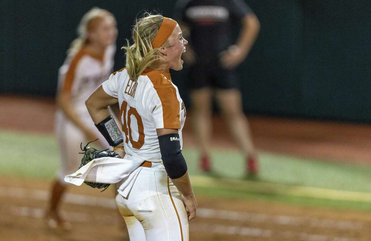 Texas pitcher Miranda Elish provides optimistic update after scary injury