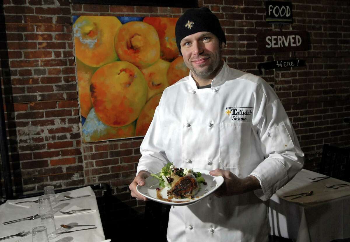 Owner and chef Shawn Whalen on Dec. 23, 2008, at Bistro Tallulah in Glens Falls, N.Y. (CINDY SCHULTZ/TIMES UNION)