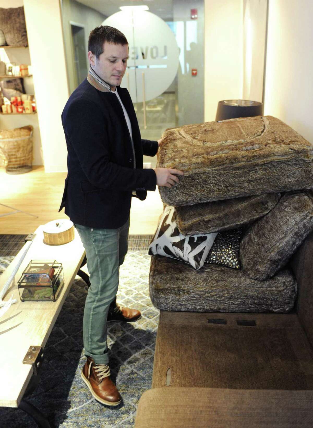 Shawn Nelson is founder and CEO of Stamford-based furniture retailer Lovesac Co.
