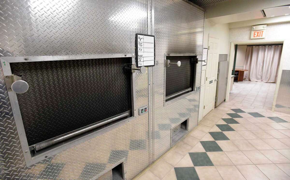 Fire erupts from crematorium at Stamford funeral home