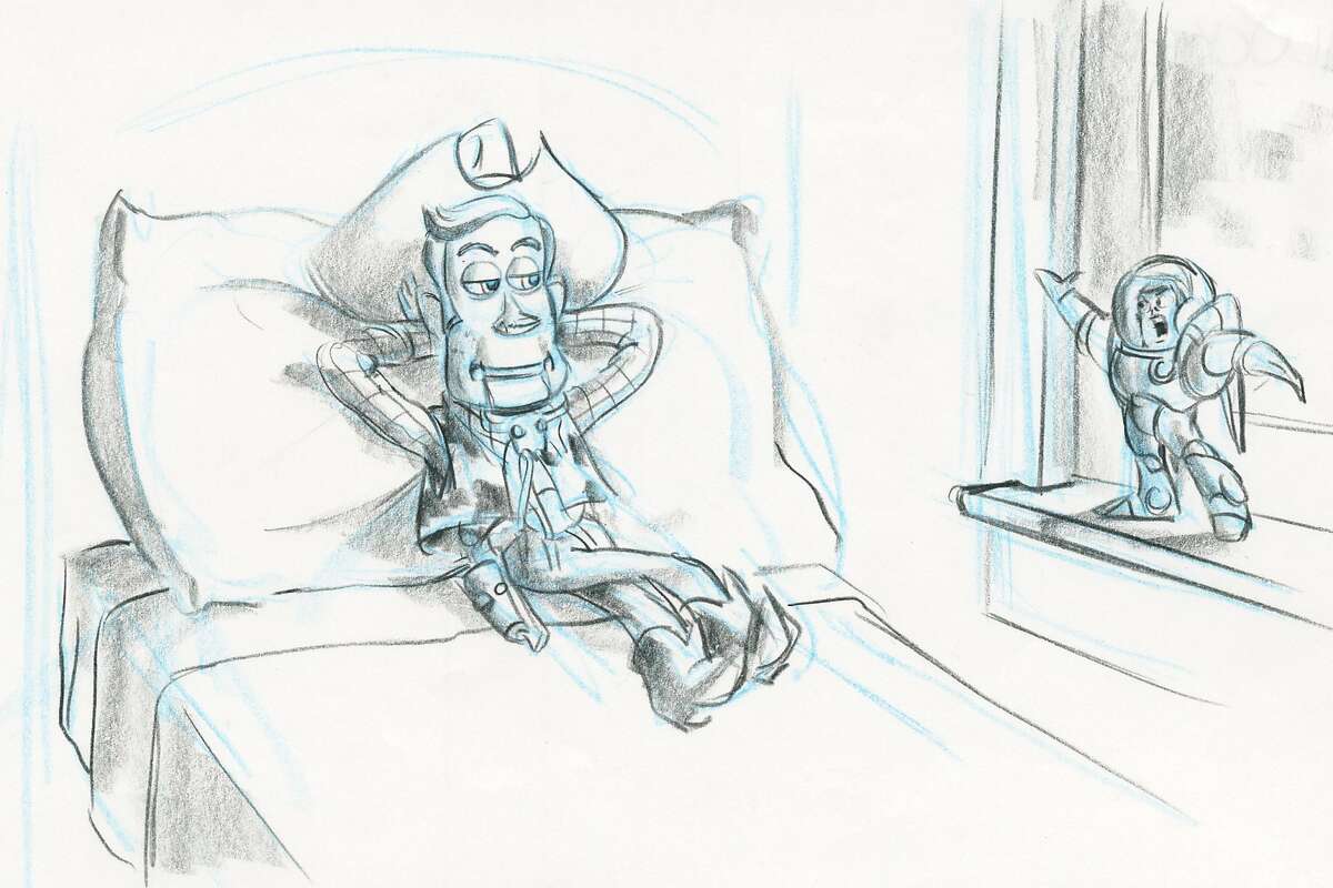 Toy Story' turns 25: Rare images from Pixar's archive show Woody's evolution