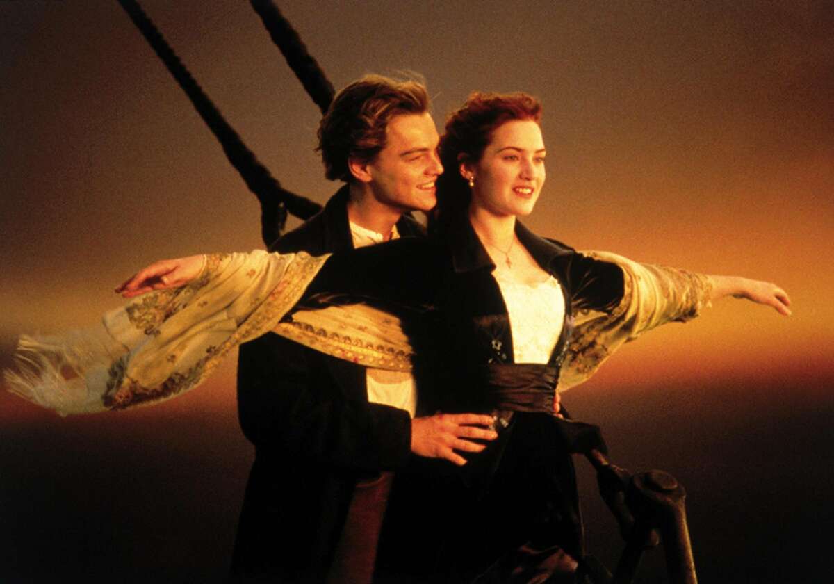 This image released by Paramount Home Entertainment shows Kate Winslet and Leonardo DiCaprio in a scene from, "Titanic." Producers of the ambitious musical retelling of the famous 1912 sea tragedy said Thursday, Jan. 16, 2014 that a revival will be steaming back to Broadway in the fall 2014, following a tune-up in Toronto over the summer. (AP Photo/Paramount Pictures)