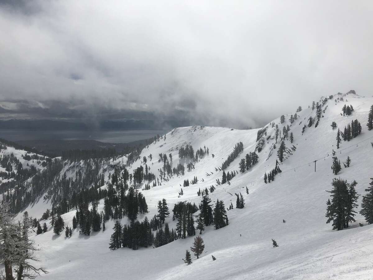 Fresh snow at Alpine Meadows on May 19, 2019.