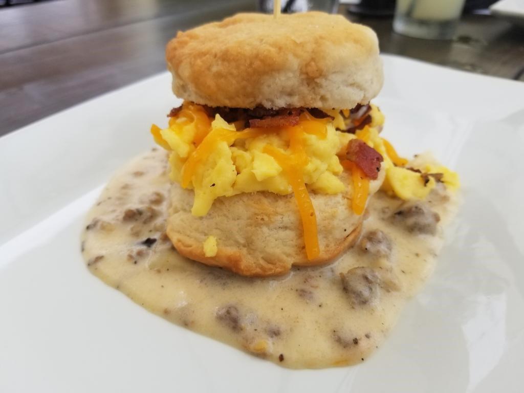 All biscuits and gravy all the time at a new San Antonio restaurant, Alamo Biscuit Co.