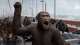 A scene from the 2011 movie "Rise of the Planet of the Apes."